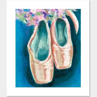 Ballerina Shoes Posters and Art